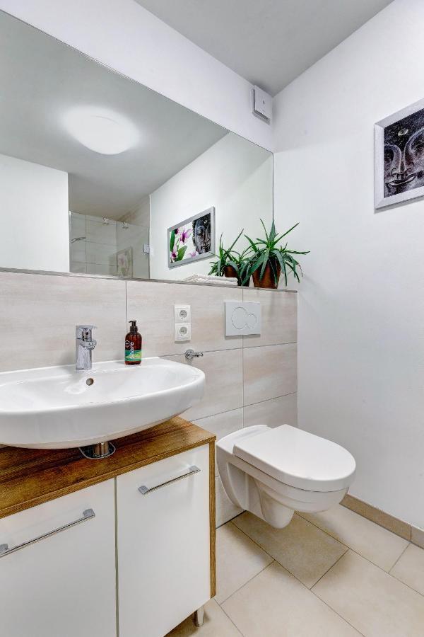 Ferienwohnung Am Rehgarten Ramsen Bagian luar foto